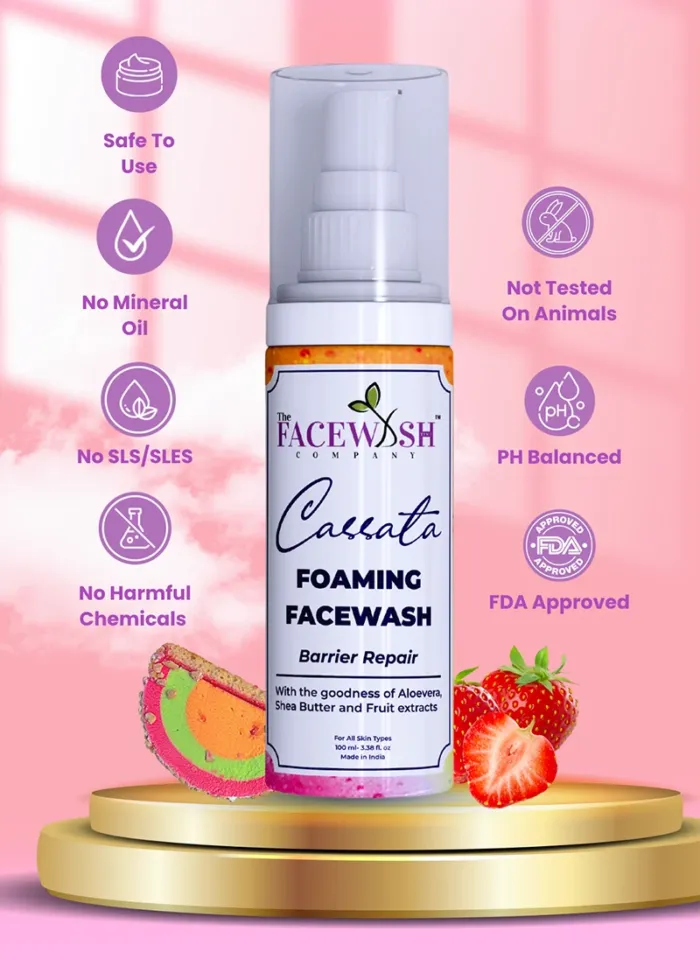 Cassata Foaming Facewash with Niacinamide - Image 2