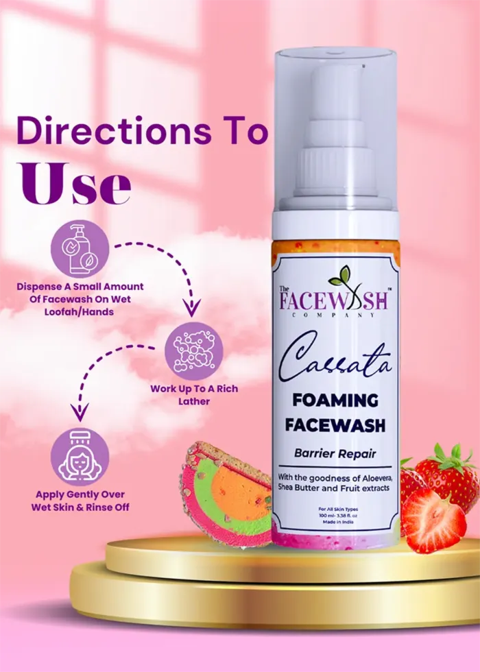 Cassata Foaming Facewash with Niacinamide - Image 3